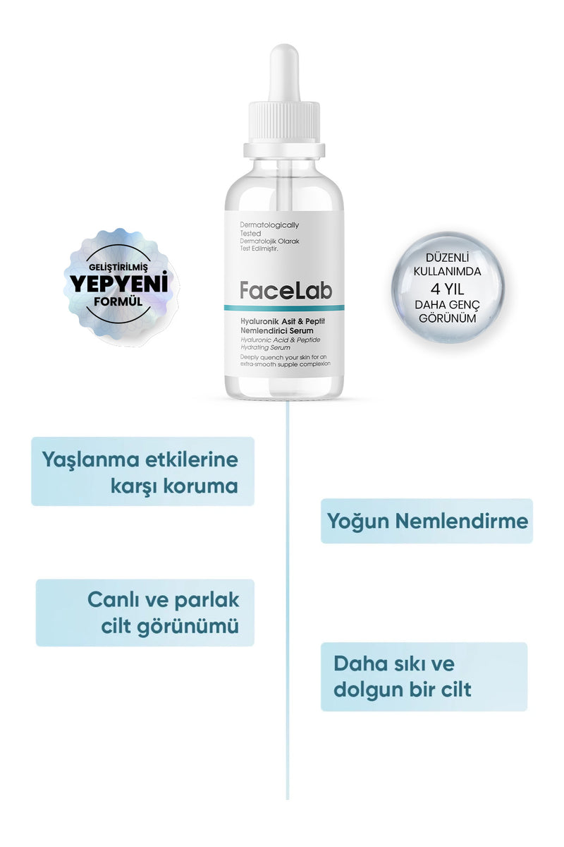 Yoğun Nemlendirici Hyaluronik Asit Serum