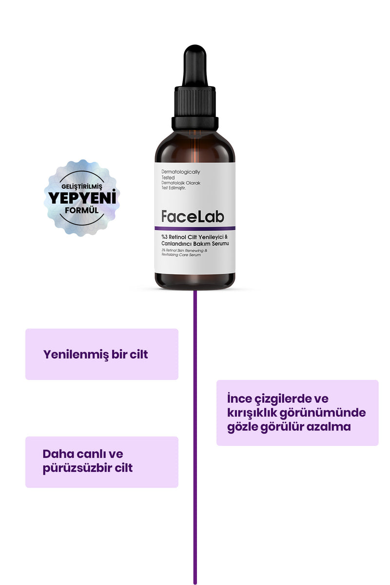Yaşlanma Karşıtı Yenileyici Retinol Serum