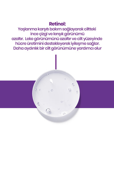Yaşlanma Karşıtı Yenileyici Retinol Serum