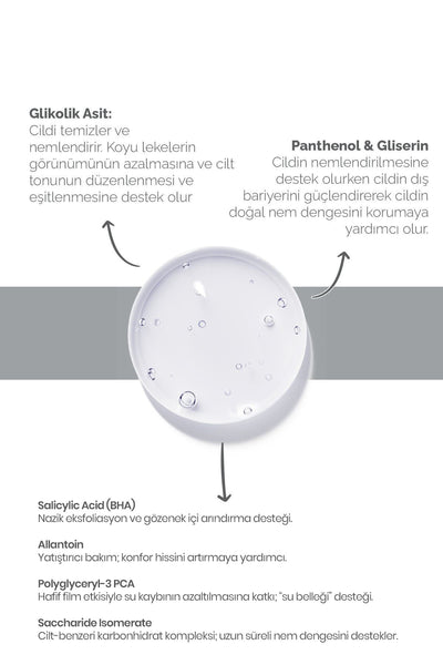Glikolik Asit İçerikli Leke Karşıtı Cilt Beyazlatıcı Tonik